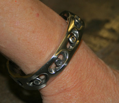 Stainless Steel Modified Surgical Implant to Bracelet