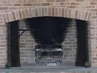 Tuscan Fireplace Grill w/firescreen