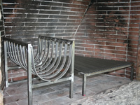 Stainless Steel Basket & Grill Outdoor fireplace