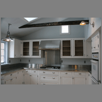 Stainless steel kitchen countertops