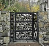 Garden Gate with side infill